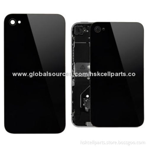 Glass Back Rear Cover for iPhone 4, 10-month Warranty